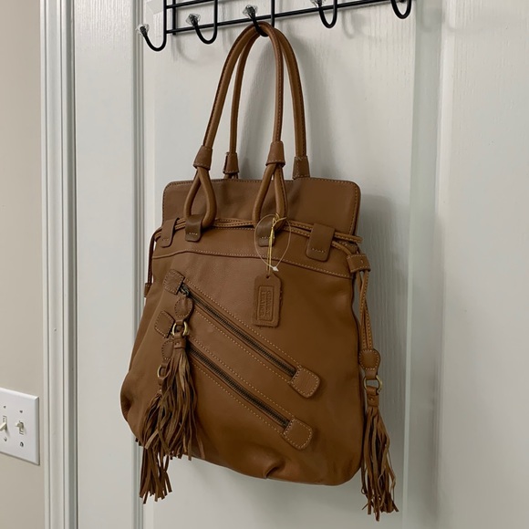 Tan / Light Brown Leather Bag - Picture 4 of 16